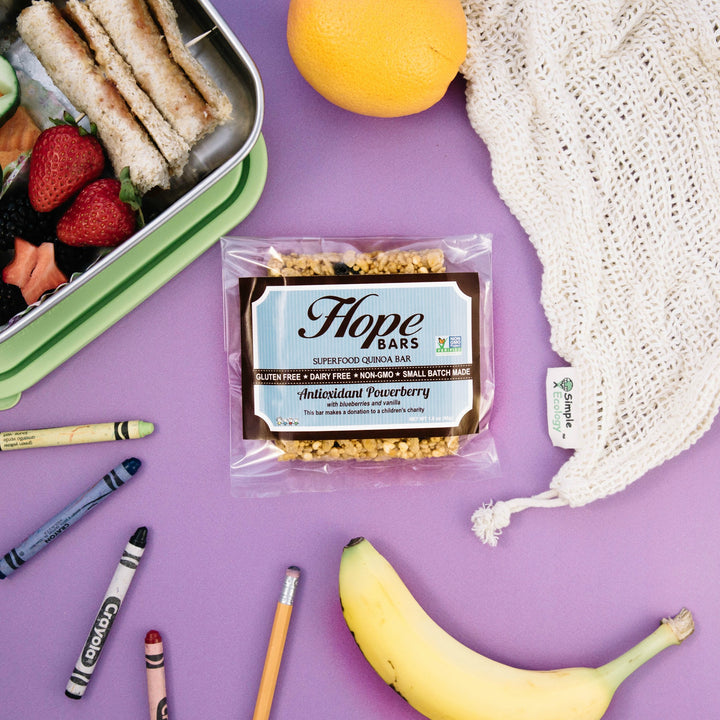 Antioxidant Blueberry Quinoa Bars