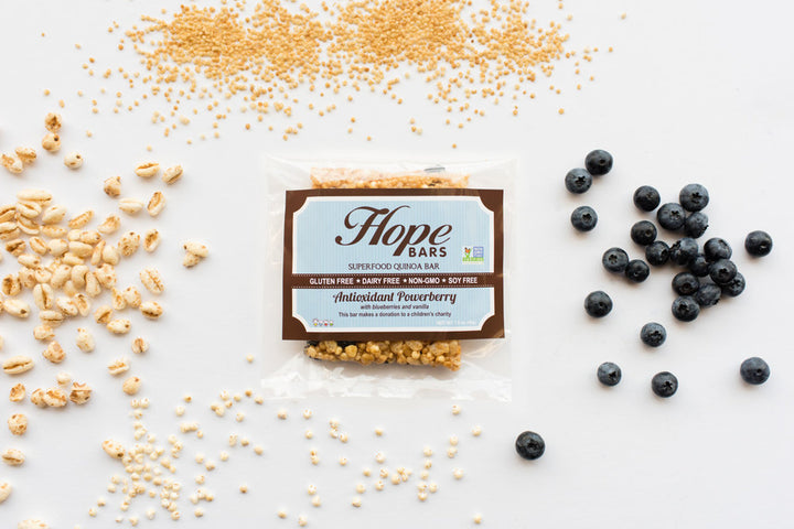 Antioxidant Blueberry Quinoa Bars